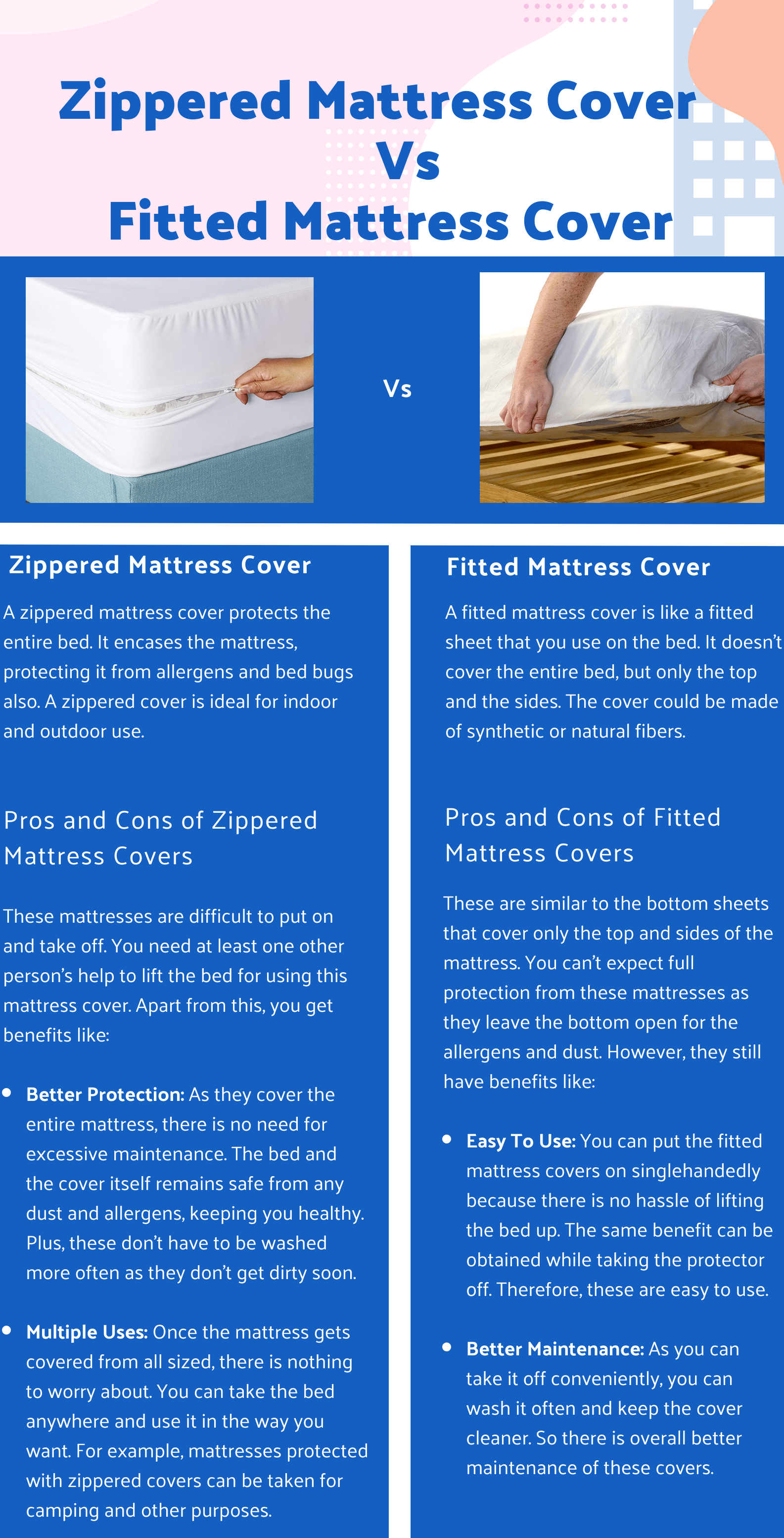 Mattress Pad Vs Mattress Topper: What Is The Difference?